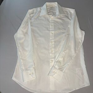 Suitsupply Traveller Slim Fit White Dress Shirt 16 ½‎